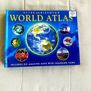 World Atlas learning book